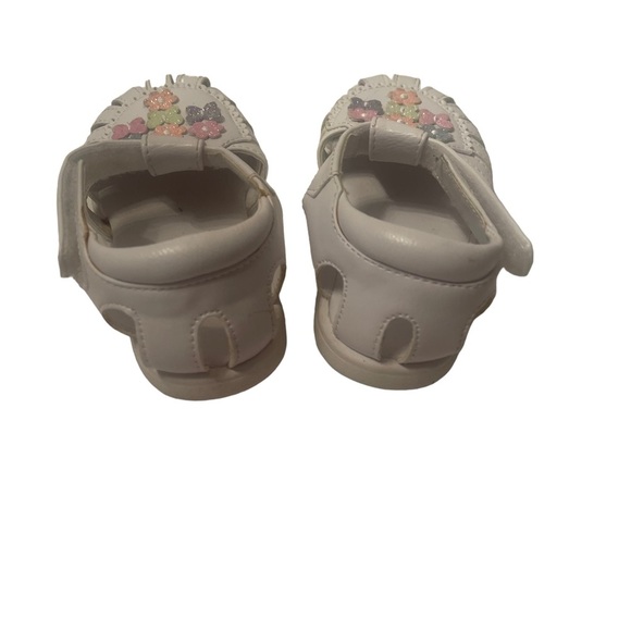Okie Dokie Floral Sandals Toddler Girl size 7 - Picture 4 of 6